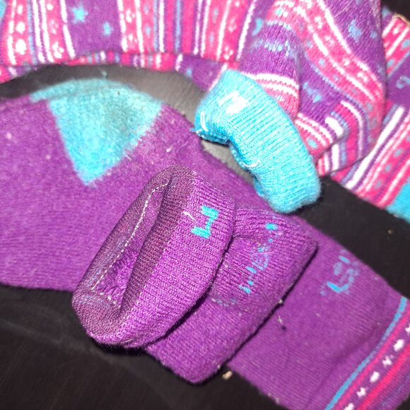 Bridgedale Wool Ski, Snowboard & Hiking Socks (kids medium & large) - Picture 6 of 8